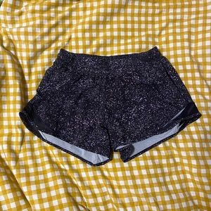 Lululemon Hotty Hot Shorts Sparkle 4” inseam